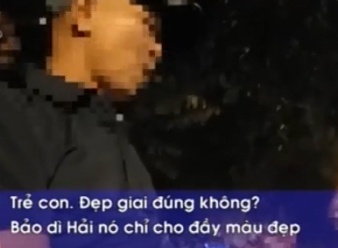 Mai dam tre em nam tra hinh o Ha Noi hinh anh