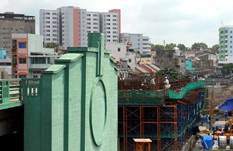 Cầu Chữ Y được xây thêm nhánh mới. 