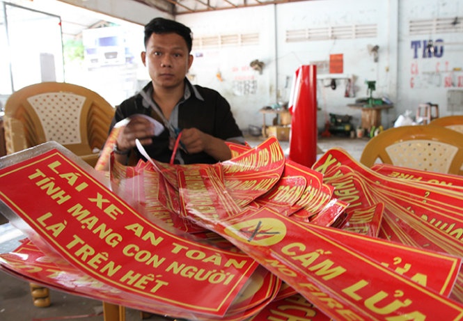 Do xo di dan bang 'lai xe an toan' vi so phat hinh anh