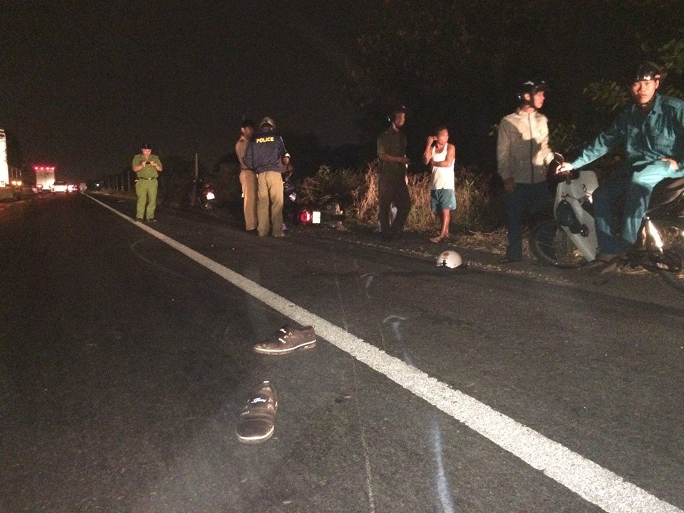 Bi an vu TNGT, xac nan nhan cach hien truong 5 km hinh anh