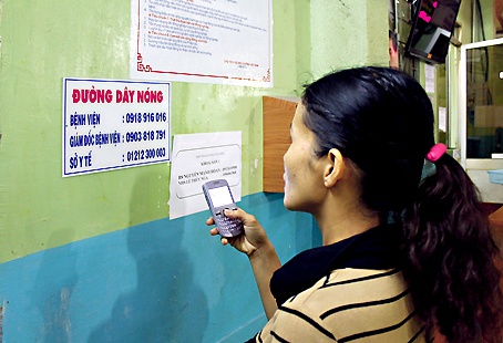 Bo goi, duong day nong cua 366 benh vien lanh tanh hinh anh