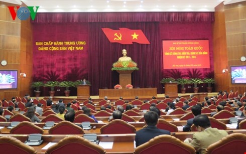 Hội nghị toàn quốc tổng kết công tác kiểm tra, giám sát của Đảng nhiệm kỳ 2011-2015.