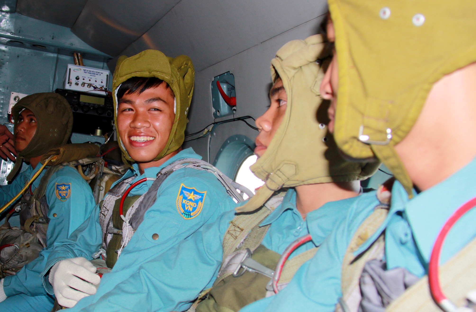 Nụ cười tự tin của học viên năm 3.