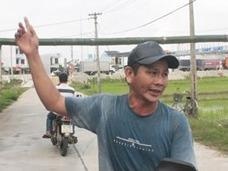 Oto tranh tram thu phi, gianh duong lang hinh anh