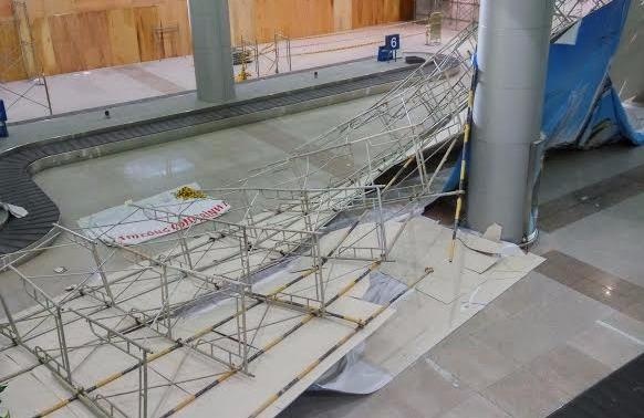 Gian giao o nha ga quoc te Tan Son Nhat do sap hinh anh