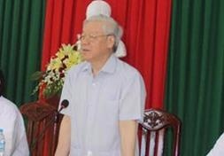 Tong Bi thu: Tim cach ung pho voi tinh trang han, ngap man hinh anh