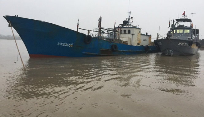 Cuộc truy bắt con tàu Trung Quốc ảnh 1 Cuoc truy bat con tau Trung Quoc anh 1