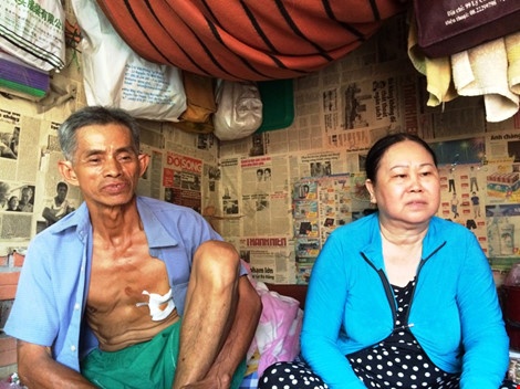 xe ôm bị cướp đâm trọng thương ảnh 2 xe om bi cuop dam trong thuong anh 2