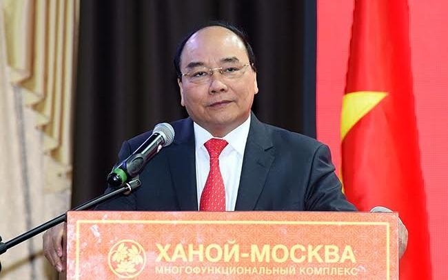 Thu tuong Nguyen Xuan Phuc gap go kieu bao Nga hinh anh