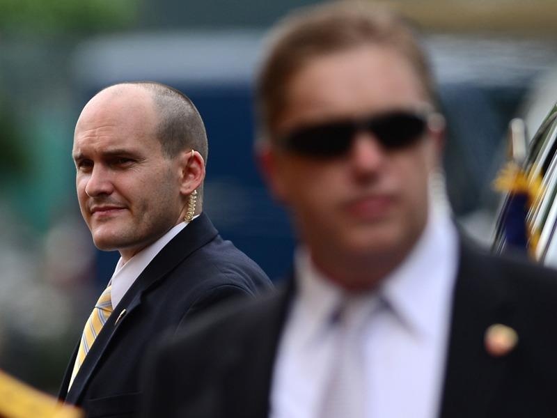 Can canh doi bao ve cua Tong thong Obama tai Ha Noi hinh anh