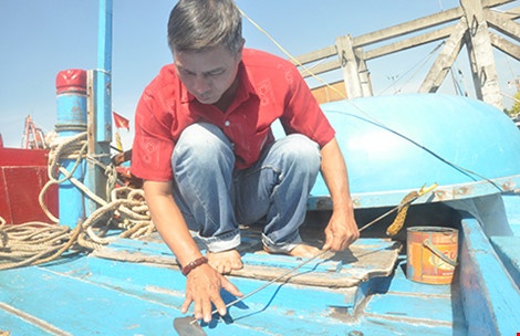 Lang ‘rai ca’ lan bien Hoang Sa hinh anh