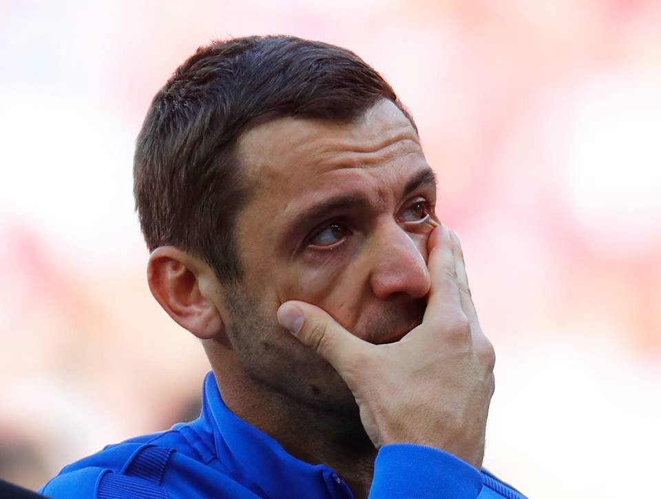 Bóng đá và nước mắt của những cầu thủ ảnh 1 Bong da va nuoc mat cua nhung cau thu anh 1