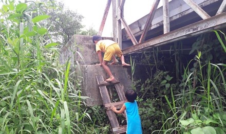 Cau, duong 14 nam xay dung van dang do hinh anh