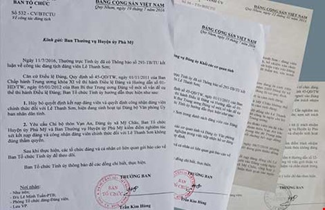 Trượt phó giám đốc sở vì vào Đảng ảnh 1 Truot pho giam doc so vi vao Dang anh 1