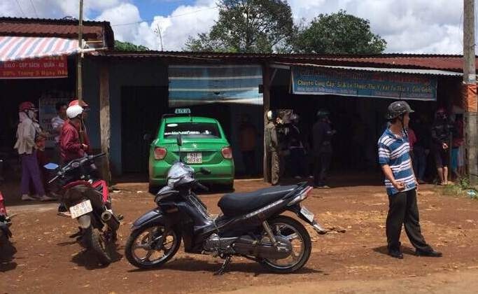 Nu tai xe taxi bi giet anh 1