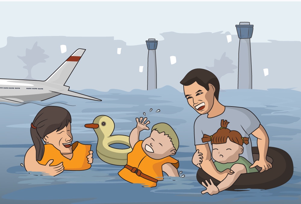 San bay Tan Son Nhat ngap anh 8