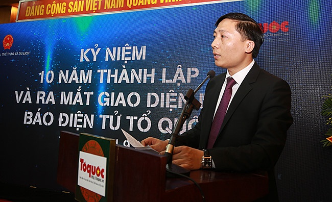 Bao To Quoc ky niem 10 nam thanh lap va ra mat giao dien moi hinh anh