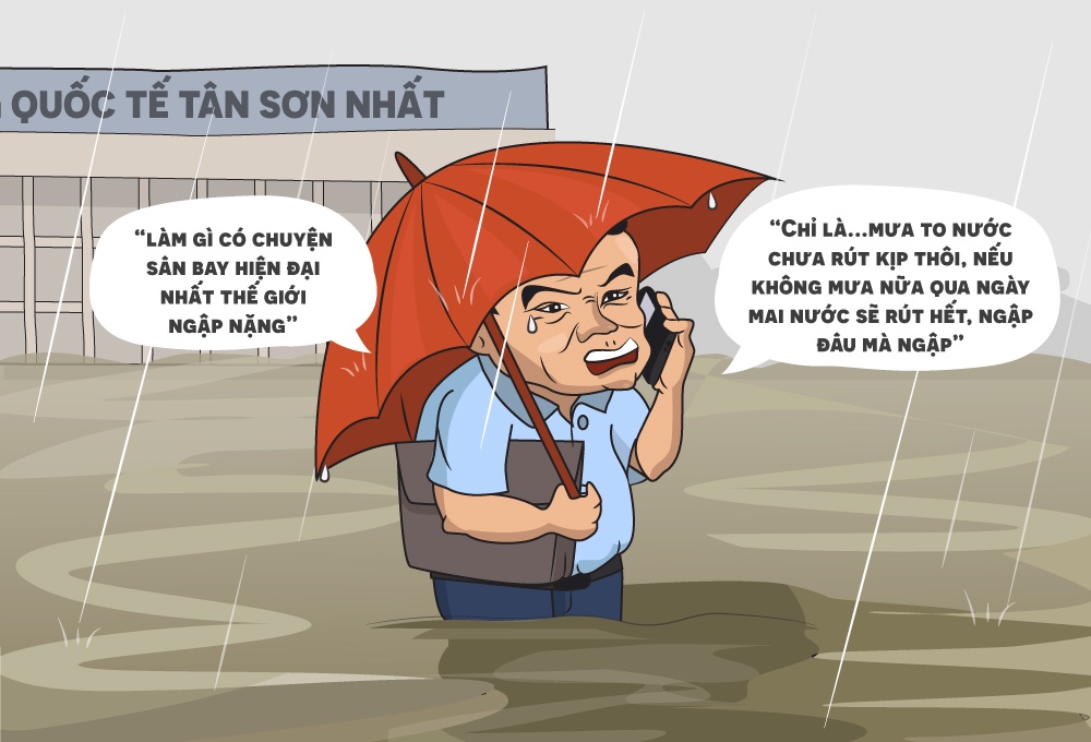 San bay Tan Son Nhat ngap anh 1