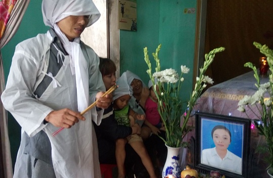 San phu chet bat thuong tai benh vien hinh anh