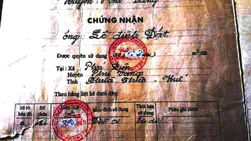 sổ đỏ bị tẩy sửa ảnh 2 so do bi tay sua anh 2