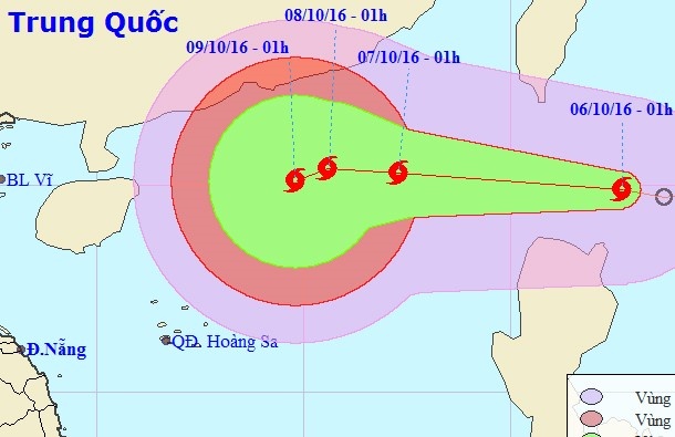 Bao so 6 da vao Bien Dong hinh anh