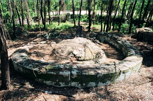 Khai quat tham do dau vet mo vua Quang Trung hinh anh