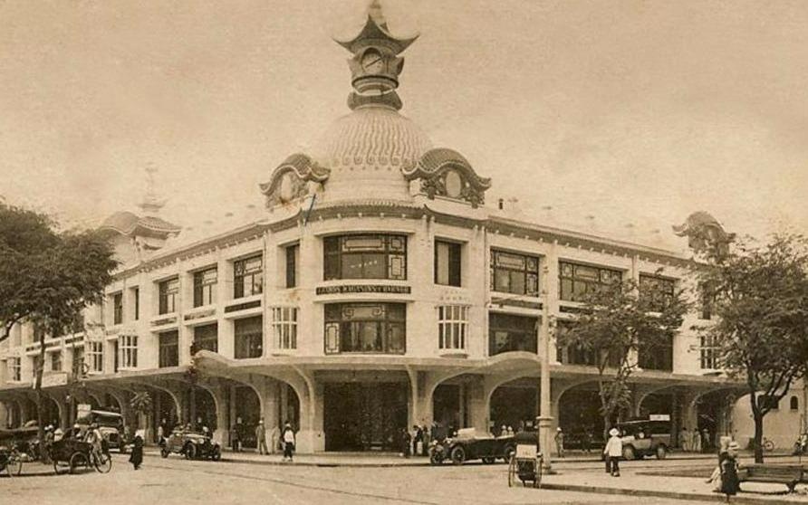 Buoi khai truong hoanh trang cua thuong xa Tax nam 1924 hinh anh