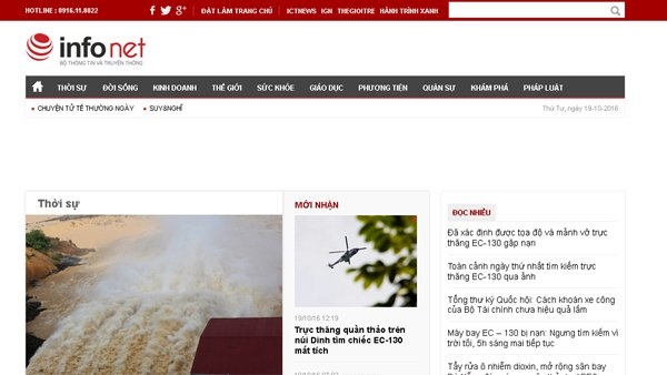 Dinh chi Tong bien tap bao dien tu Infonet hinh anh