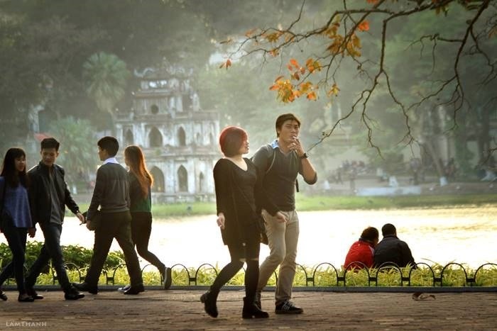 Nhiet do mien Bac tang nhanh hinh anh