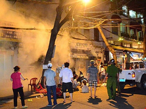 Am anh cua trung doi truong chua chay nha ITC tai TP.HCM hinh anh