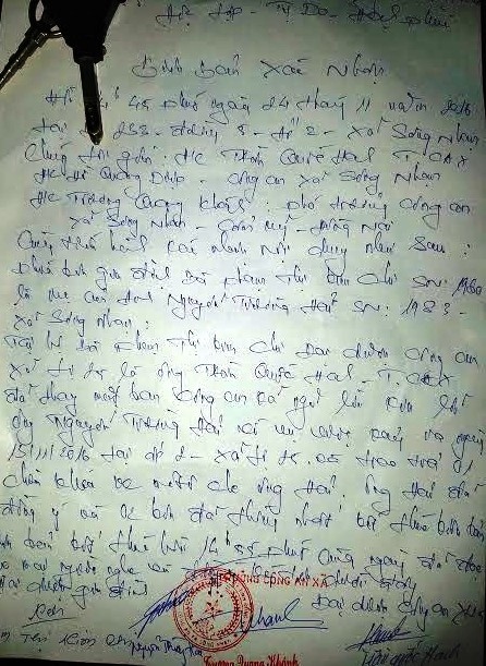 Công an xin lỗi người dân ảnh 1 Cong an xin loi nguoi dan anh 1