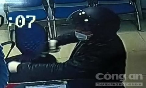 Hinh anh ten cuop ngan hang BIDV tai Hue hinh anh