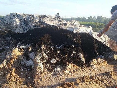 Bai rac thai chui khong lo o Dong Nai hinh anh