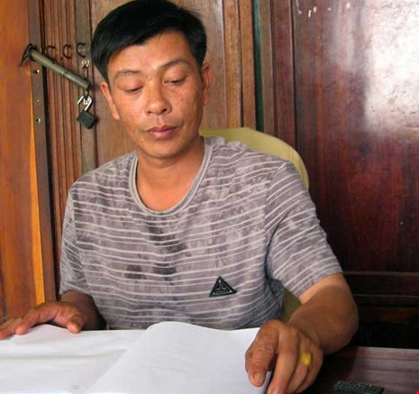 Cong an xa pha an o chon dai ngan hinh anh