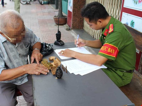 Dan Sai Gon mang nop hang tram sung, dan hinh anh