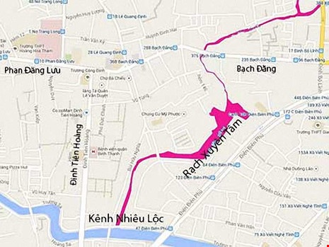 Mo duong ben rach Xuyen Tam anh 2