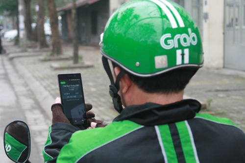 Thu doan cua ke cuop hang loat xe om Grabbike hinh anh