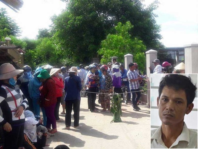 Nguoi than buot mieng to ke giau xac vo trong bon cau hinh anh