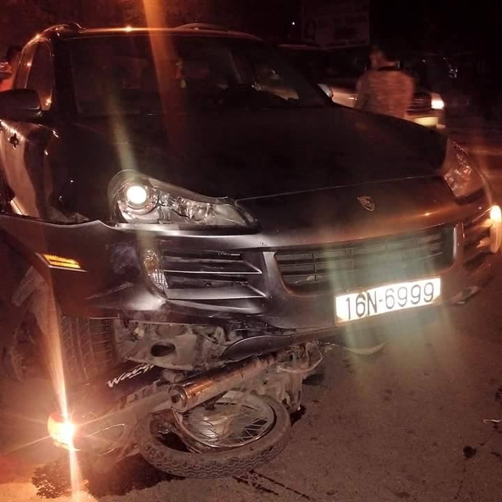 Siêu xe Porsche húc 6 người bị thương ảnh 1 Sieu xe Porsche huc 6 nguoi bi thuong anh 1