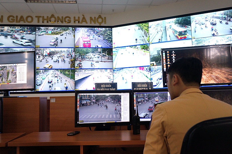 Ha Noi tich hop camera cua dan voi he thong giam sat chung hinh anh