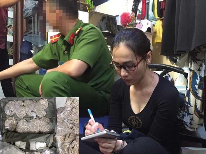 Ổ ma túy của hot girl Trần Kim Yến ảnh 1 O ma tuy cua hot girl Tran Kim Yen anh 1