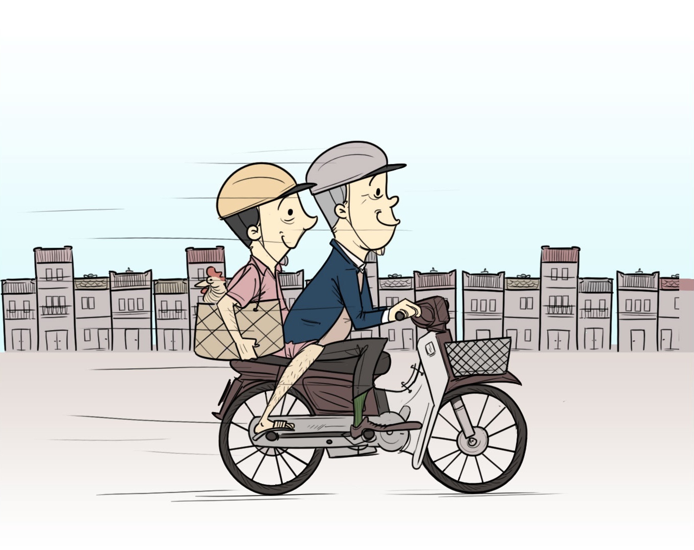 Người lái xe ôm cuối ảnh 2 Nguoi lai xe om cuoi anh 2