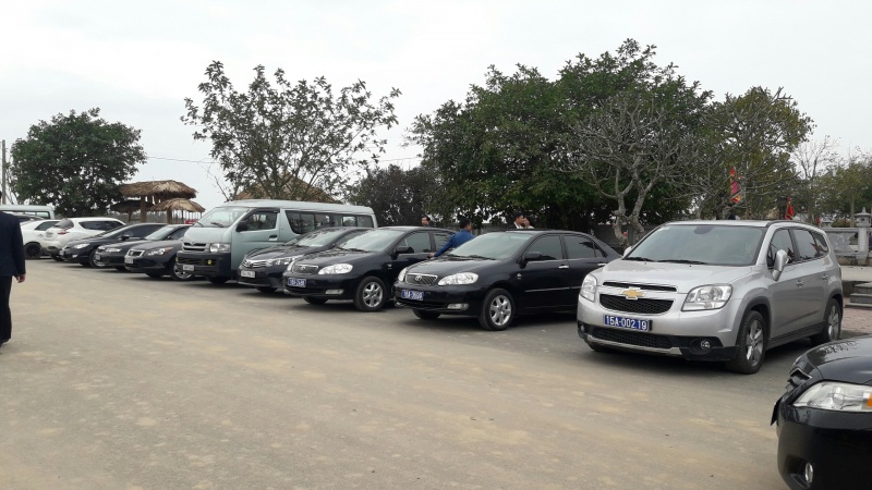 Xuat hien xe bien xanh tai le hoi o Hai Phong hinh anh