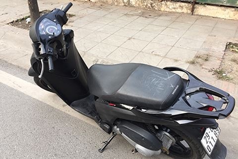 Trộm xe máy SH ảnh 1 Trom xe may SH anh 1