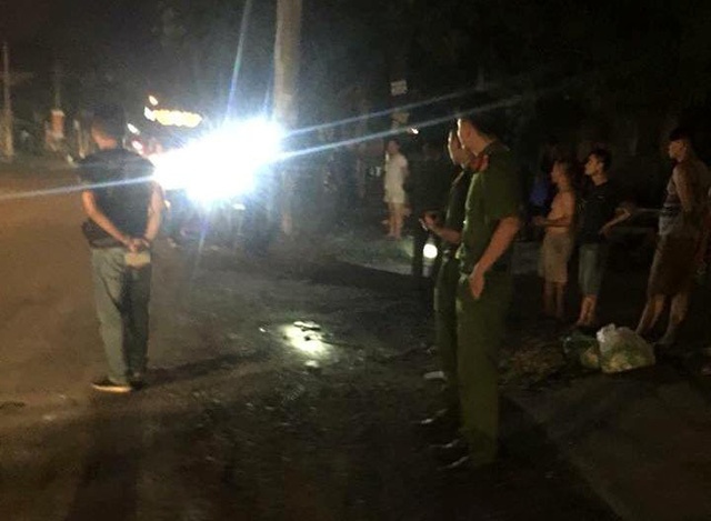 Bi dam chet sau khi can ngan va cham giao thong hinh anh