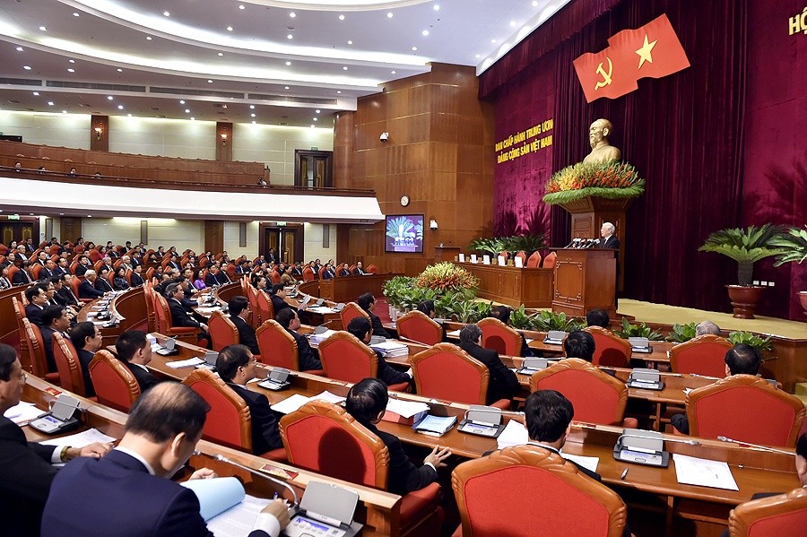 Hoi nghi toan quoc quan triet cac Nghi quyet Trung uong 7 hinh anh