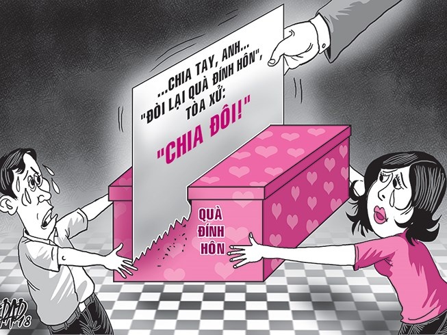 Kiện đòi sính lễ đính hôn ảnh 1 Kien doi sinh le dinh hon anh 1