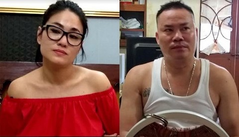Phat hien 15 kg ma tuy va sung trong nha 'kieu nu' o Hai Phong hinh anh