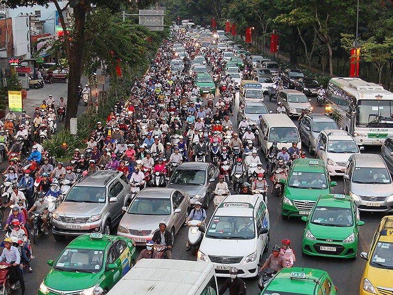 Mở đường vào sân bay Tân Sơn Nhất ảnh 1 Mo duong vao san bay Tan Son Nhat anh 1