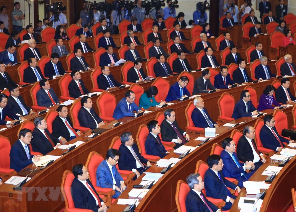 Phat bieu khai mac hoi nghi Trung uong 8 anh 10